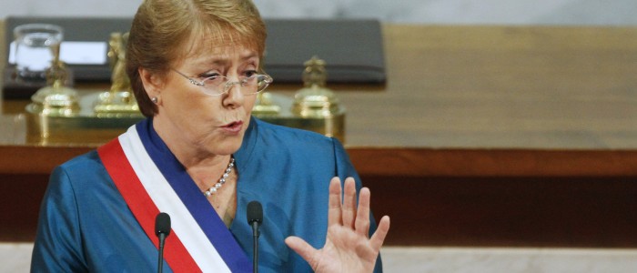 El comienzo de la despedida de Bachelet