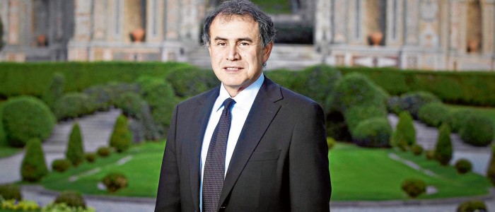 El viaje relámpago de Roubini