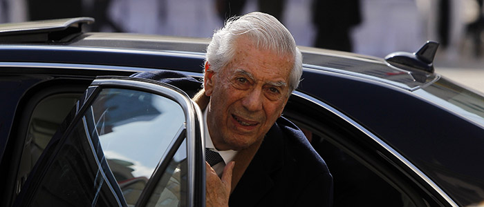 La agenda privada de Vargas Llosa en Chile